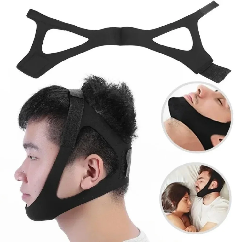 Anti Snore Chin Strap Adjustable - Anti-snoring Chin Strap Adjustable Jaw Belt