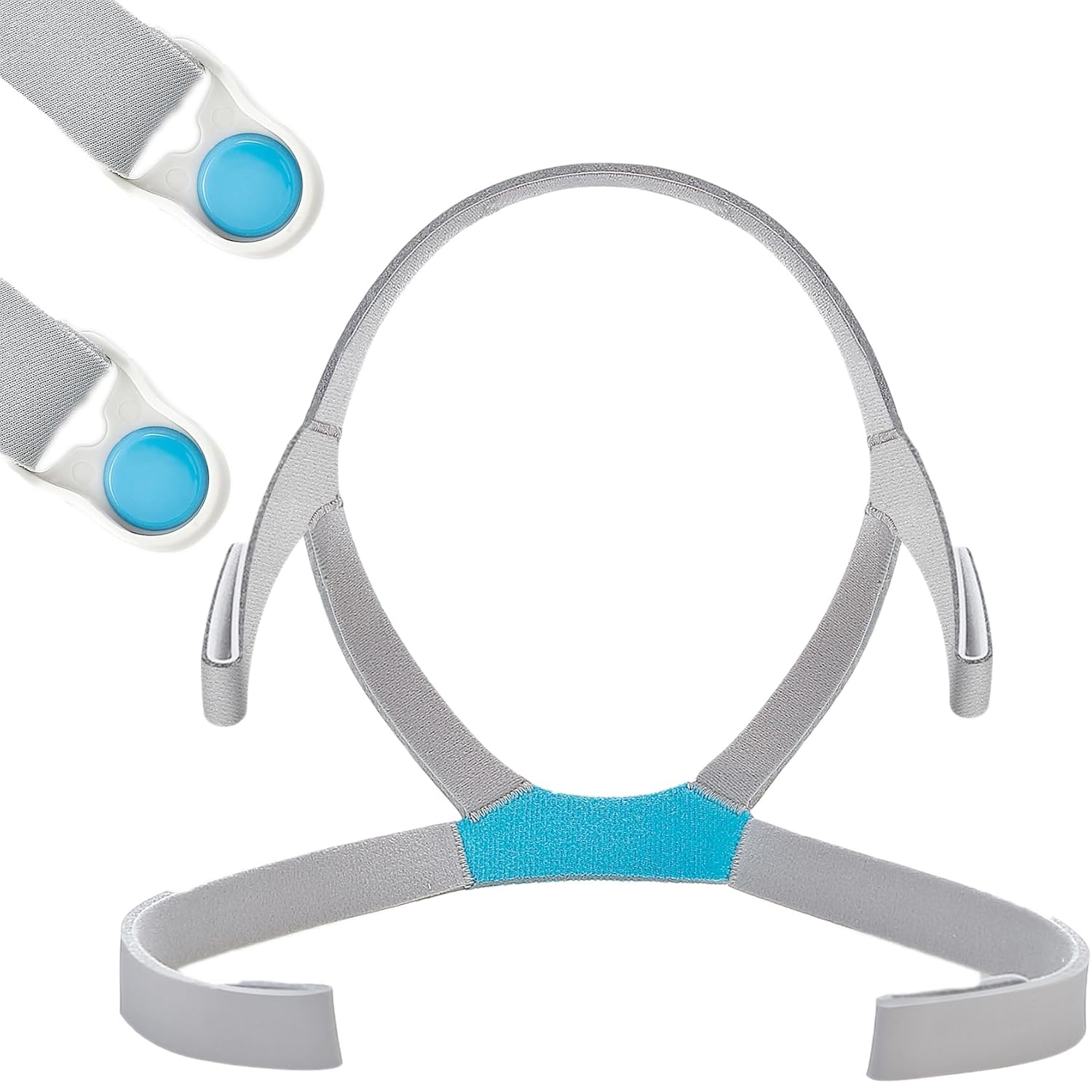 Cpap Mask Headgear Strap Clips - Replacement CPAP Headgear Strap Compatible with