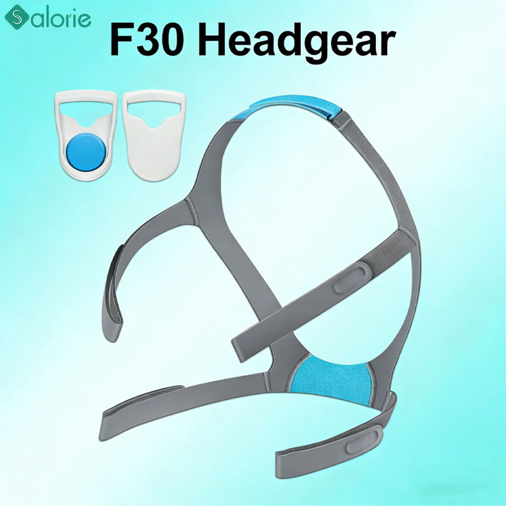 Cpap Mask Headgear Strap Clips - F30 Replacement Headgear & 2 Clips