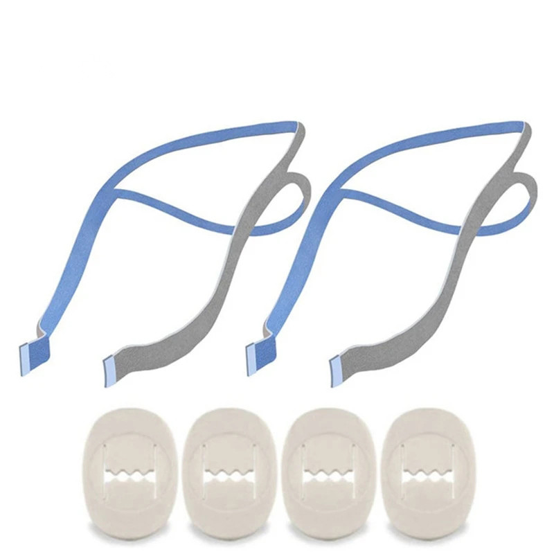Cpap Nasal Pillow Mask Headgear - 4 PCS Adjustment Clips And 2PCS