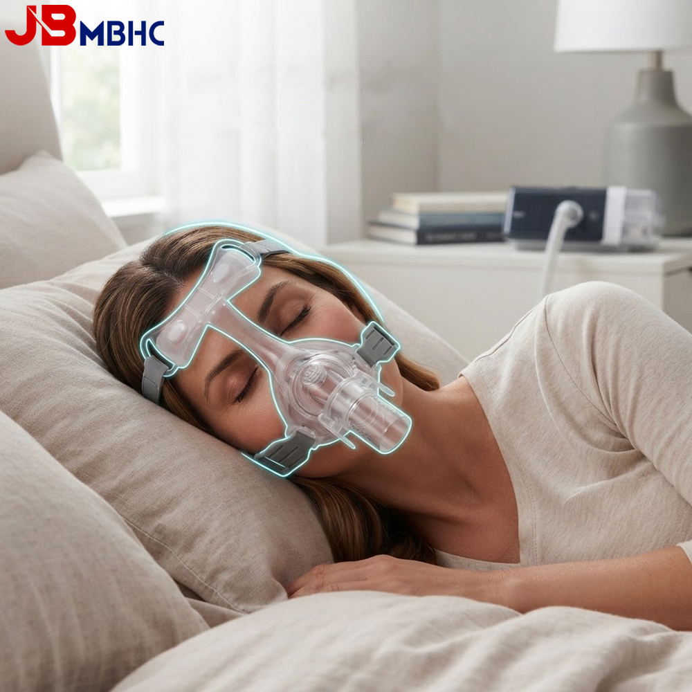 Cpap Full Face Mask Silicone Cushion - Reusable Replacement CPAP Full Face Nasal