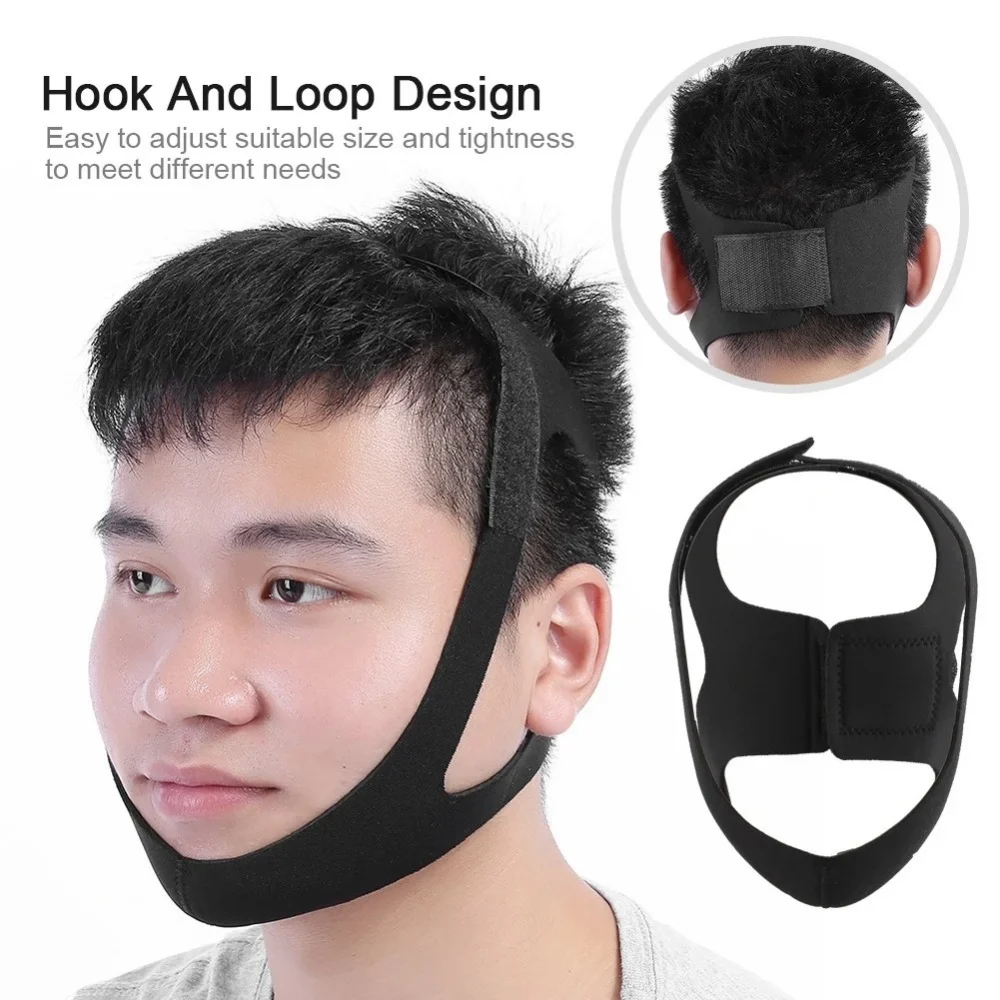 Anti-snoring Chin Strap Adjust - Anti Snore Chin Strap Adjustable ulasan dan harga