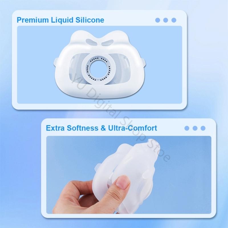 96BA Soft Silicone Replacement - Cpap Full Face Mask Silicone Cushion ulasan dan harga
