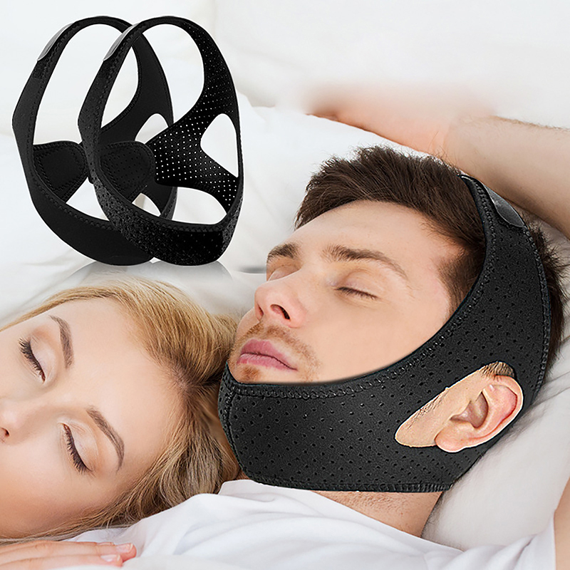 Adjustable Neoprene Anti Snori - Anti Snore Chin Strap Adjustable ulasan dan harga