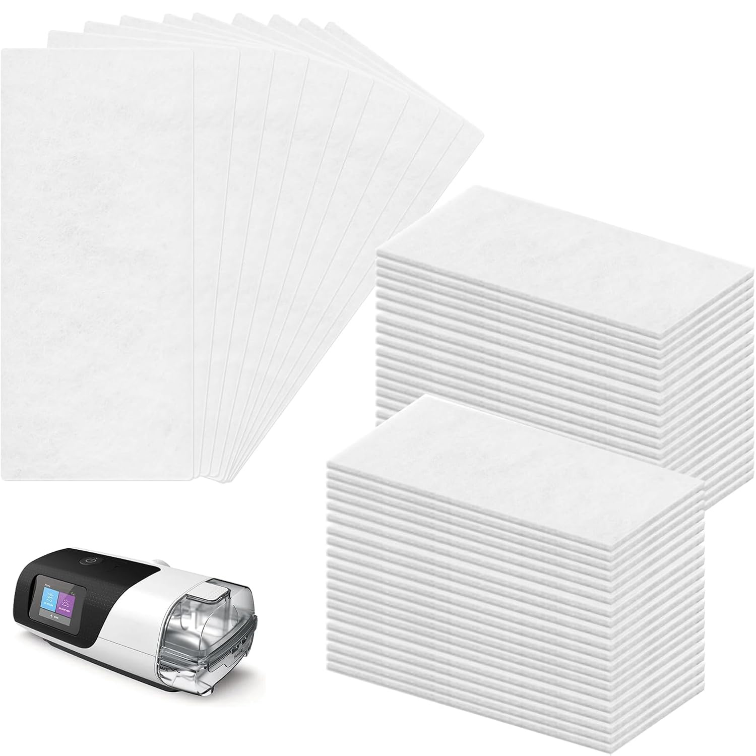 10-100pcs CPAP Filters Compati - Cpap Filter Replacement Ultra Fine ulasan dan harga