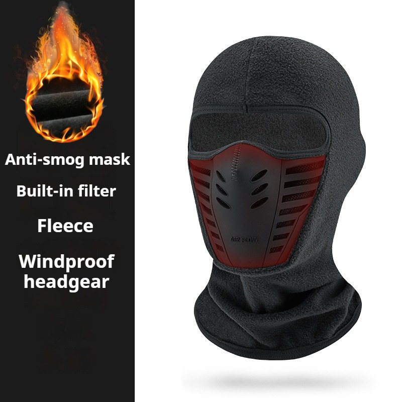 Winter Fleece Balaclava Face M - Cpap Nasal Pillow Mask Headgear ulasan dan harga
