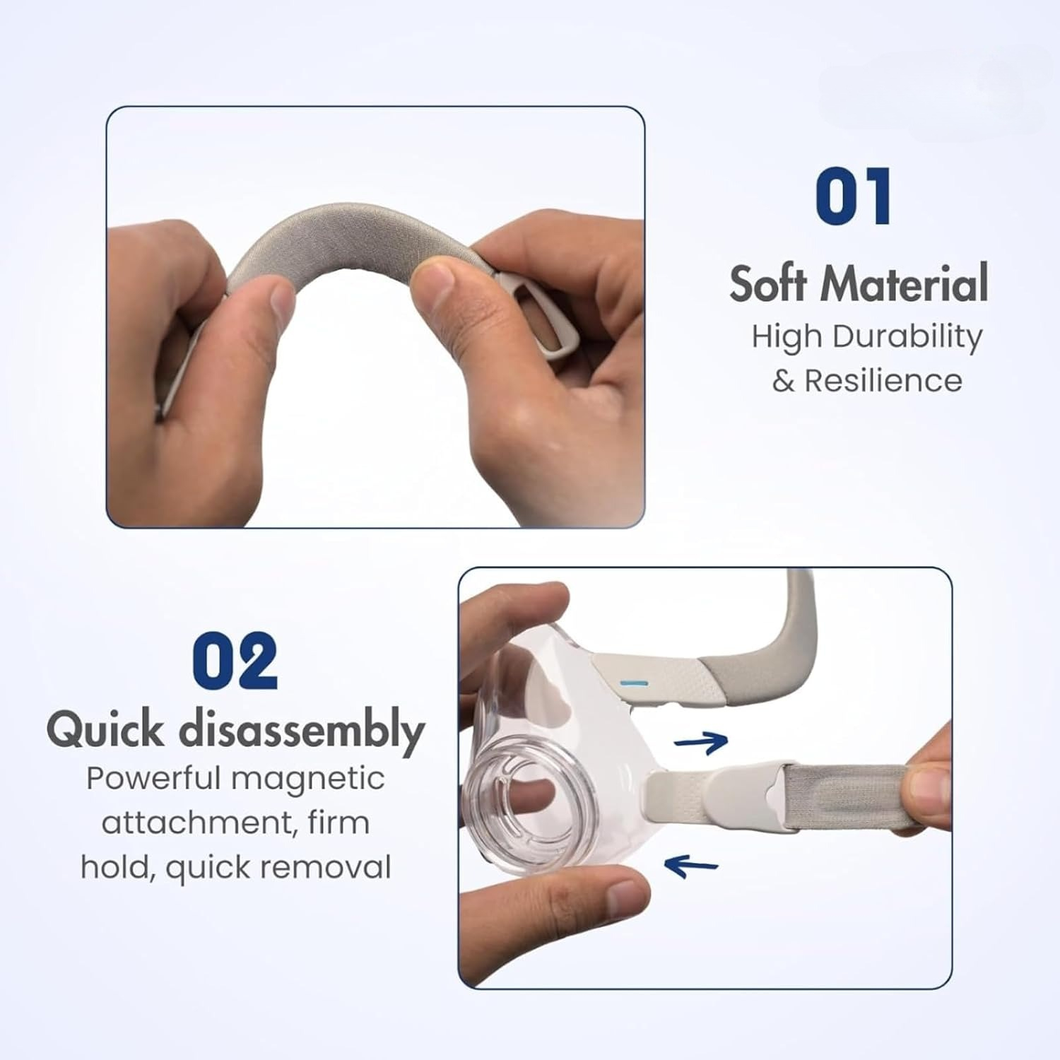 Compatible Airfit F20 Headgear - Cpap Mask Headgear Strap Clips ulasan dan harga